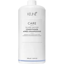 Keune Care Silver Savior Spülung 250ml - Conditioner für silbernes Haar mit violetten Pigmenten, neutralisiert Gelbtöne und sorgt für glanzvolles, geschmeidiges Haar.