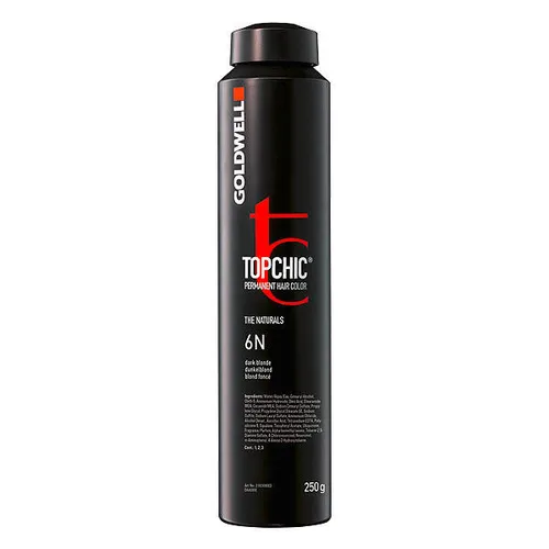 Goldwell Topchic Depot 4/N Mittelbraun 250 ml - Hochwertige Haarfarbe für brillante, langanhaltende Ergebnisse mit maximaler Grauabdeckung. Enthält patentierte Coenzym-Technologie für intensiven Glanz und Pflege.