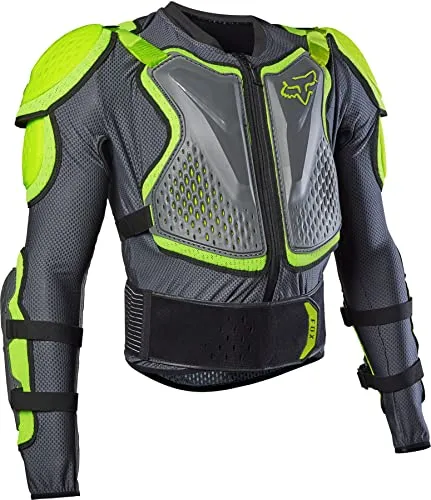 FOX Titan Sport Protektorenjacke für Männer, Größe L, grau in grau von Fox