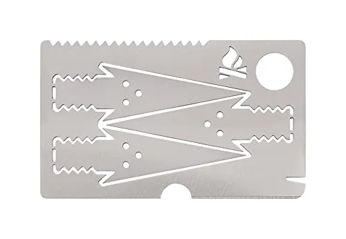 Produktbild BE Survival-Pfeilkarte | Kompaktes Outdoor-Tool | Vielseitig & Robust | Ideal für Abenteuer, EDC & Notfälle | Edelstahl | Made in Germany