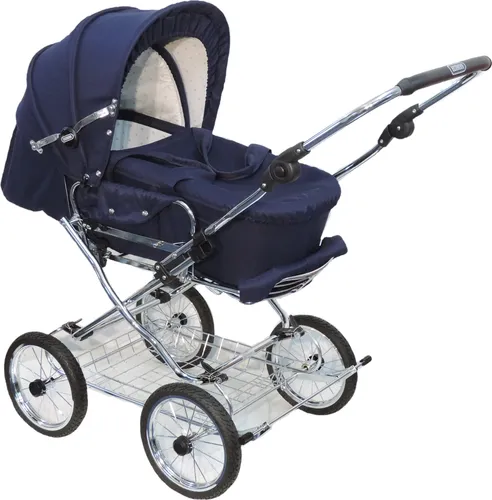Eichhorn Designer Kombikinderwagen Marineblau