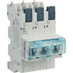 Hager HTS335E SLS-Schalter 35A - FI-Schutzschalter mit selektiven Eigenschaften für hohe Anlagenverfügbarkeit, ideal für Hauptverteilungen und als Trennvorrichtung am Zählerplatz.