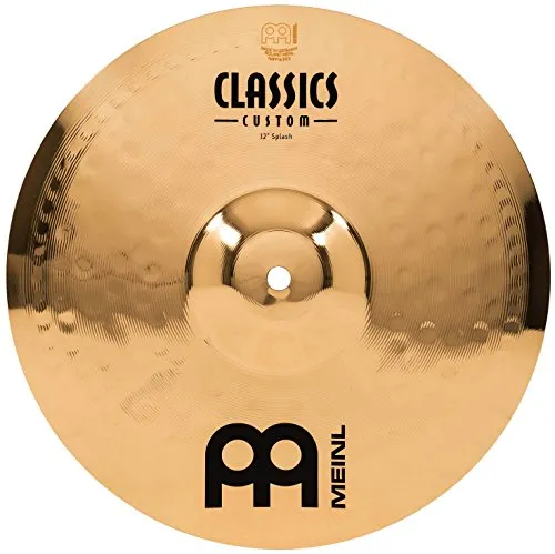 MEINL CC12S-B Classics Custom Brilliant Splash 12 - Hochwertiger Percussion-Splash - Sonstige Percussion Instrumente, bietet einen brillanten Klang und kurze Ansprache für kreative Rhythmus-Variationen.