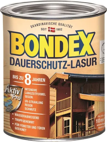 Bondex Dauerschutz Lasur 750 ml tannengrün