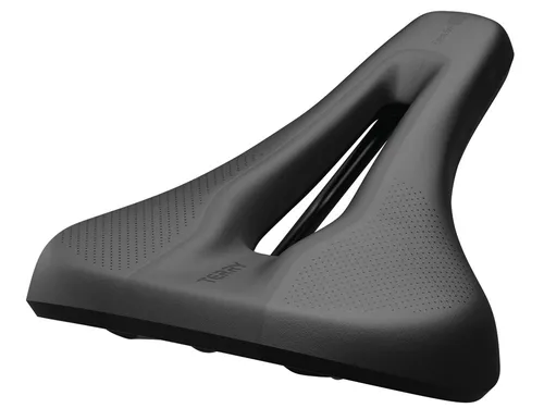 TERRY Sattel EXERA Gel Fly Sport Max Men - Fahrradsattel für Herren mit Gel-Polsterung, optimal für Sitzknochenabstände von 12 bis 15 cm, bietet hohen Komfort auf langen Fahrten.