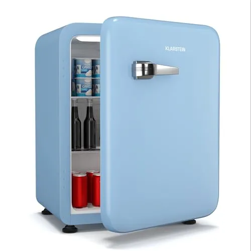 Klarstein Audrey Evo 68L Retro Mini Kühlschrank