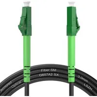 hb-digital LWL SX Patchkabel LC/LC APC SM OS2 Armored 20m