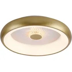 Just Light 14384-60 VERTIGO LED-Deckenleuchte 29W Messing in braun von JUST LIGHT.