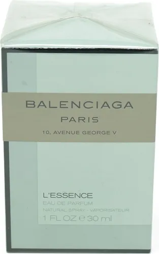 Balenciaga 10. Avenue George L'Essence V Eau de Parfum 30ml - Eleganter Duft mit floralen und holzigen Noten, ideal für besondere Anlässe. Der kompakte Flakon passt perfekt in jede Tasche und sorgt für einen stilvollen Auftritt.