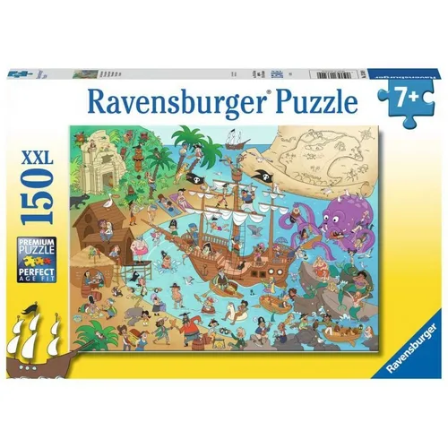 Ravensburger-13349 Die Piratenbucht 150 Teile NEU OVP Die PiratenbuchtHerstell