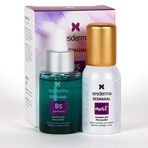 Sesderma Gesichtsmaske Sesmahal B5 Serum & Mist 30ml - Augenpflege mit feuchtigkeitsspendendem B5 Serum und erfrischendem Mist, ideal für strahlende Haut und intensive Pflege.