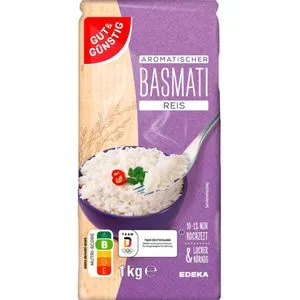 GutundGünstig Basmati Reis, 1kg