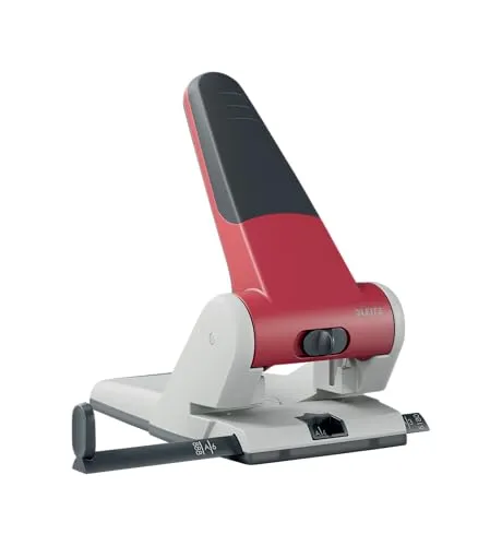 Leitz Locher 5180-00-25, rot von Leitz