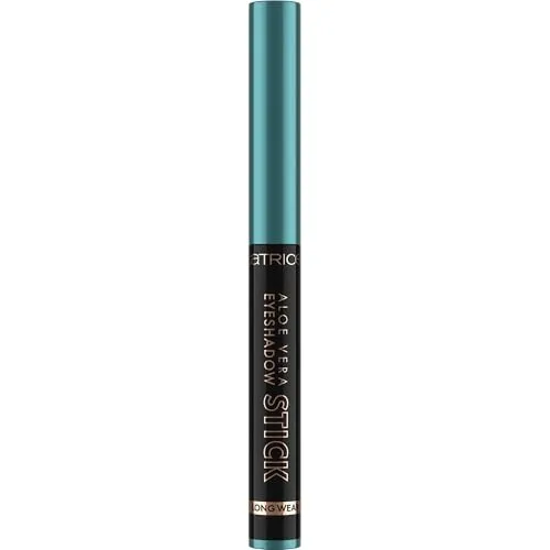 Catrice Aloe Vera Eyeshadow Stick, Lidschatten, Nr. 080, Blau, langanhaltend, pflegend, schimmernd, farbintensiv, vegan, ohne Mikroplastikpartikel, Nanopartikel frei, ohne Parfüm, 1er Pack (1.5g)