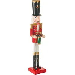 Dekofigur SVARTAN Nussknacker 90 cm Rot