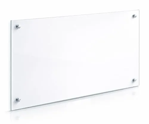 VCM Küchenrückwand Spritzschutz – ESG Hartglas 115 x 40 cm - Praktischer Spritzschutz aus ESG Hartglas (115 x 40 cm), schützt Ihre Wand vor Spritzern und Schmutz. Das moderne Design sorgt für einen eleganten Look, ideal hinter Herd und Spüle – pflegeleicht und langlebig.