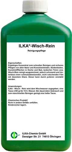 ILKA Wisch-Rein Reiniger und Pflege für Natur-und Kunststeinböden 1 Liter