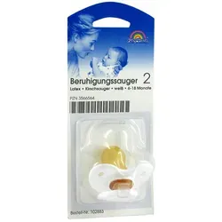 Sauger Kirsche 102883 weiss gross gr.Scheibe