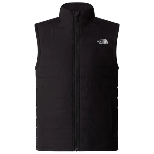 The North Face Never Stop Funktionsweste für Jungen - Sportliche Synthetikweste aus 100% Polyester, ideal für aktive Abenteuer und maschinenwaschbar, Größe M (134/140), Farbe: TNF Black.
