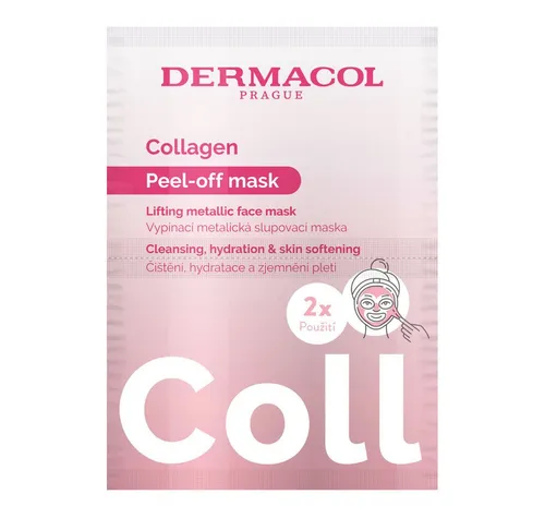 Dermacol Gesichtsmaske Kollagen-Lifting-Peel-Off-Maske 2 x 7,5 ml