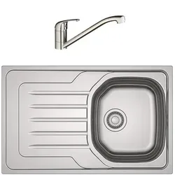 Pack edelstahlspüle + chrommischer - Franke 894184