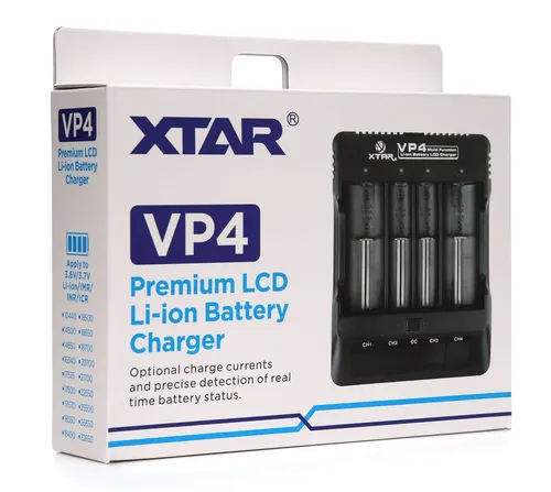Xtar VP4 Li-Ion-Akkuladegerät