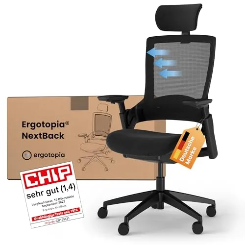 Ergotopia NextBack | Ergonomischer Bürostuhl für Rückenschmerzen