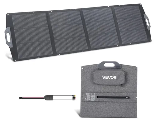 VEVOR 200W Faltbares Solarpanel – Tragbares Solarmodul für Outdoor