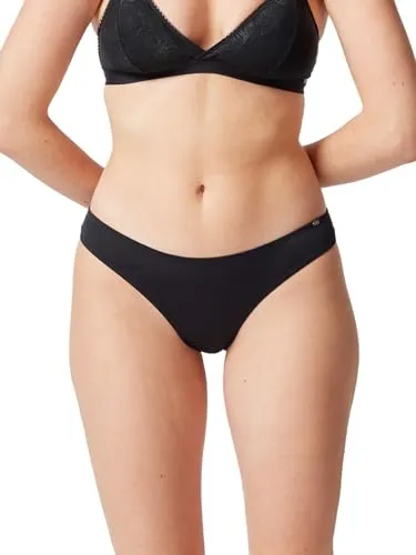 Damen Cheeky String Micro Lace Schwarz 42