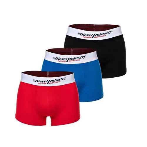 3er Pack DIESEL Herren Boxer Trunks Cotton Stretch Boxershorts UMBX Gr.  M