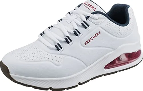 Skechers Herren Uno 2 Sneaker, Natural, 45 EU in weiß von Skechers