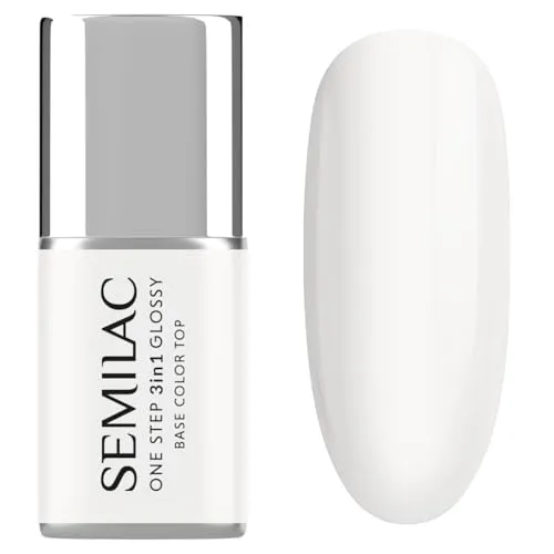Semilac UV-Nagellack 3in1 One Step Glossy S251 Coconut Cream 7 ml