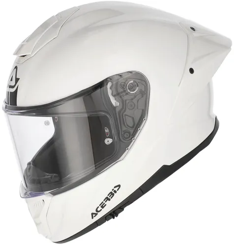 Acerbis Tarmak-X Helm, weiß, L (59/60) – Sportlicher Touring-Helm - Der Acerbis Tarmak-X Helm vereint Komfort und sportliches Design. Mit einer stabilen Fiberglas-Außenschale und innovativer Belüftung sorgt er für ein angenehmes Fahrerlebnis auf langen Strecken.