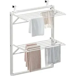 VOUNOT® Klappbarer Wand Wäscheständer