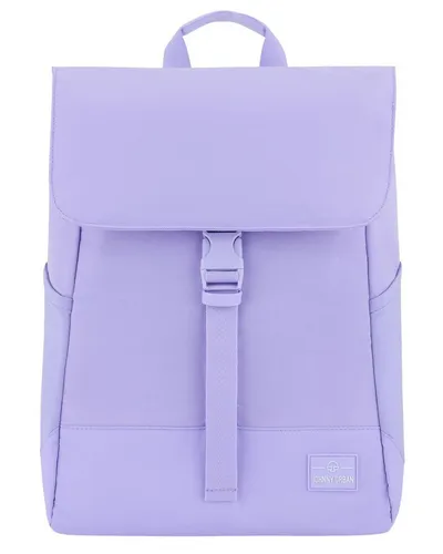 Johnny Urban Mika Laptop Rucksack - Lila - Stylischer Tagesrucksack für Schule und Uni, wasserabweisend und erweiterbar von 14 auf 15.5 Liter. Ergonomische Mesh-Polsterung für hohen Tragekomfort und gepolstertes Laptopfach bis 16 Zoll.