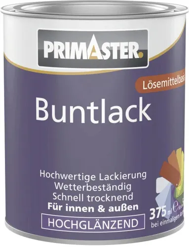Primaster Buntlack 375 ml feuerrot hochglänzend Lack