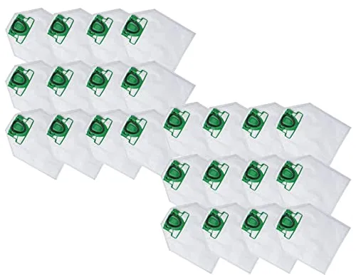 Poweka 12 Stück Staubsaugerbeutel für Vorwerk Kobold VK 200