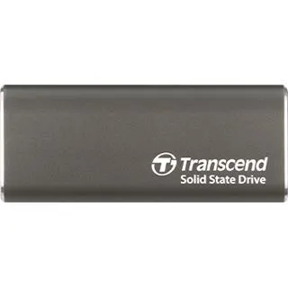Transcend SSD 500GB ESD265C - Schnelle portable USB 10Gbps Type-C - Externe Festplatte mit 500GB Speicher, ideal für schnelle Datenübertragungen und unterwegs, perfekt für kreative Profis.