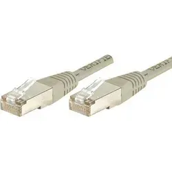 Patchkabel Cat. 6, S/FTP (PiMF), grau, 10,0 m
