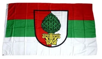 Fahne/Flagge Augsburg NEU 90 x 150 cm Flaggen in weiß von FahnenMax