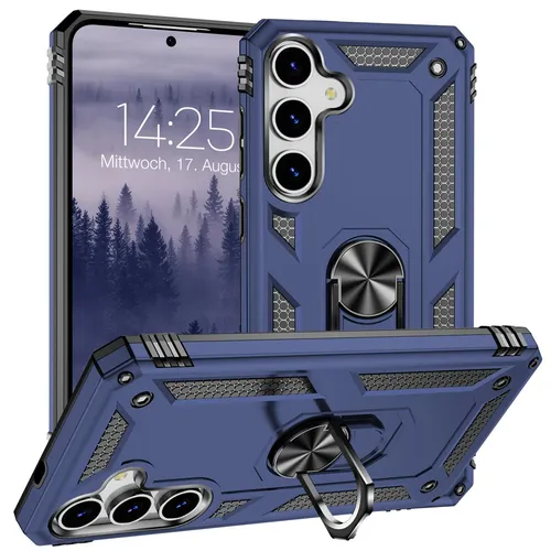 Handy Hülle für Samsung Galaxy S25+ Handyhülle Schutz Cover Case Blau