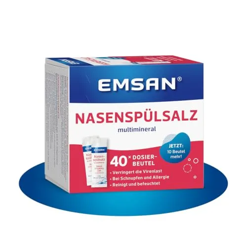 EMSAN Nasenspülsalz 40x 2,5 g