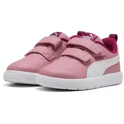 PUMA Unisex Baby COURTFLEX V3 V INF Sneaker, Poised PINK White-Berry, 23 EU - Sneaker für Babys mit Regular Fit, Klettverschluss und atmungsaktivem Netzstoff für optimalen Komfort und Flexibilität.