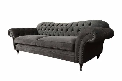 XXL Big Viersitzer Sofa für Wohnzimmer – Modernes Design - Elegantes Sofa für 4 Personen, ideal für gemütliche Abende. Mit robustem Holzgestell und pflegeleichtem Polyesterbezug – perfekt für stilvolle Wohnräume.
