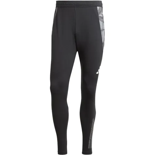 adidas Performance Tiro 24 Trainingshose Schwarzgrau XL für Herren - Hochwertige Trainingshose aus nachhaltigen Materialien, mit engem Beinabschluss für optimalen Tragekomfort beim Sport.