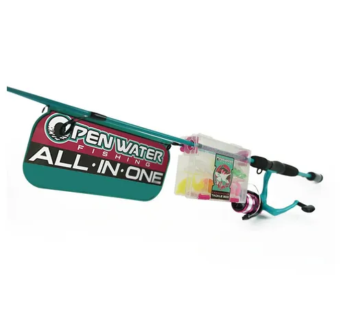Eurocatch Spinnruten-Set 1,68m 5-20gr - Angelsets, komplettes Wurfangelset mit Rolle, ideal für Anfänger und erfahrene Angler, einfach zu transportieren mit 85 cm, inklusive Kunstköderset und Tacklebox.