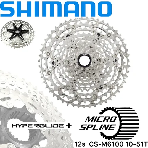 Produktbild Shimano Kassette Deore CS-M6100 12-Fach MTB Ebike 10-51 Z Micro Spline