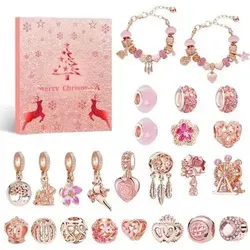 Adventskalender 2024 Mädchen DIY Schmuck - Adventskalender für Mädchen mit 24 Türchen voller Schmuck-Überraschungen. Fördert Kreativität und Feinmotorik – ideal als Weihnachtsgeschenk für kleine Schmuckdesignerinnen!