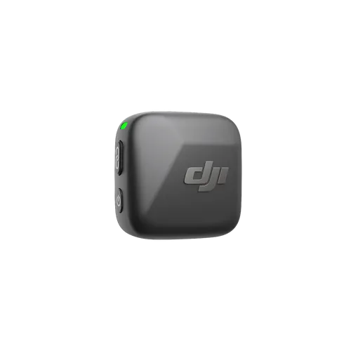 DJI Mic Mini Sender (Infinity Schwarz) - Ultraleichtes Wireless Mikrofon - Mikrofone mit detailreichem Audio und Geräuschunterdrückung, ideal für Vlogs und Streaming. Nur 10 g leicht für diskrete Aufnahmen, perfekte Audioqualität in jeder Umgebung.