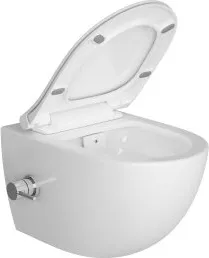 VITRA 7748B003-6205 Wand-WC-Set Aquacare Sento
